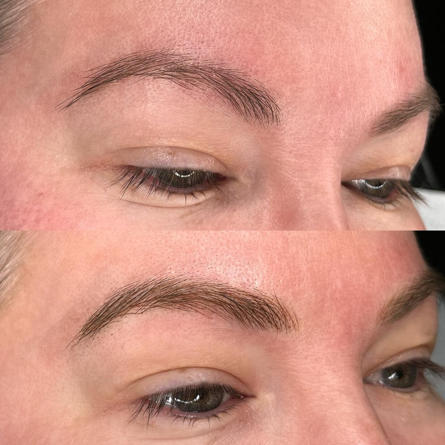 ✨Nano Brows✨ When you want tattooed brows that don&rsquo;t look like tattoos 😉 I love nano for creating the most realistic, natural results possible. ✨ This angel has been trusting me with her beautiful face for over 5 years! 🥲 Her previous microbl