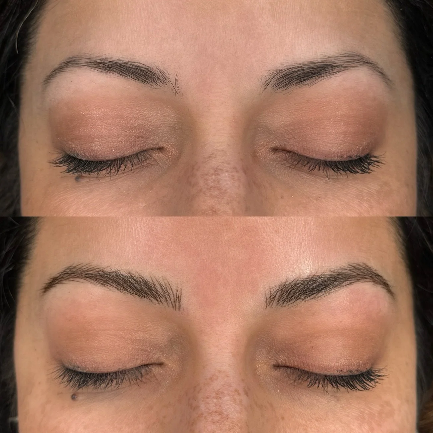 Your brows, but better 😽 This client wanted a natural hair stroke style that didn&rsquo;t look like makeup, but still looked like *her* while filling in the gaps of her sparse brow. Absolutely in luvvv with these results! ❤️&zwj;🔥😍😮&zwj;💨 Bookin