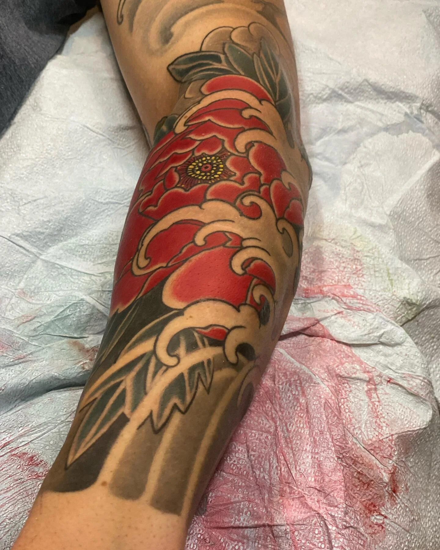 Wrapped up Troys sleeve last night and on to the next project 😈