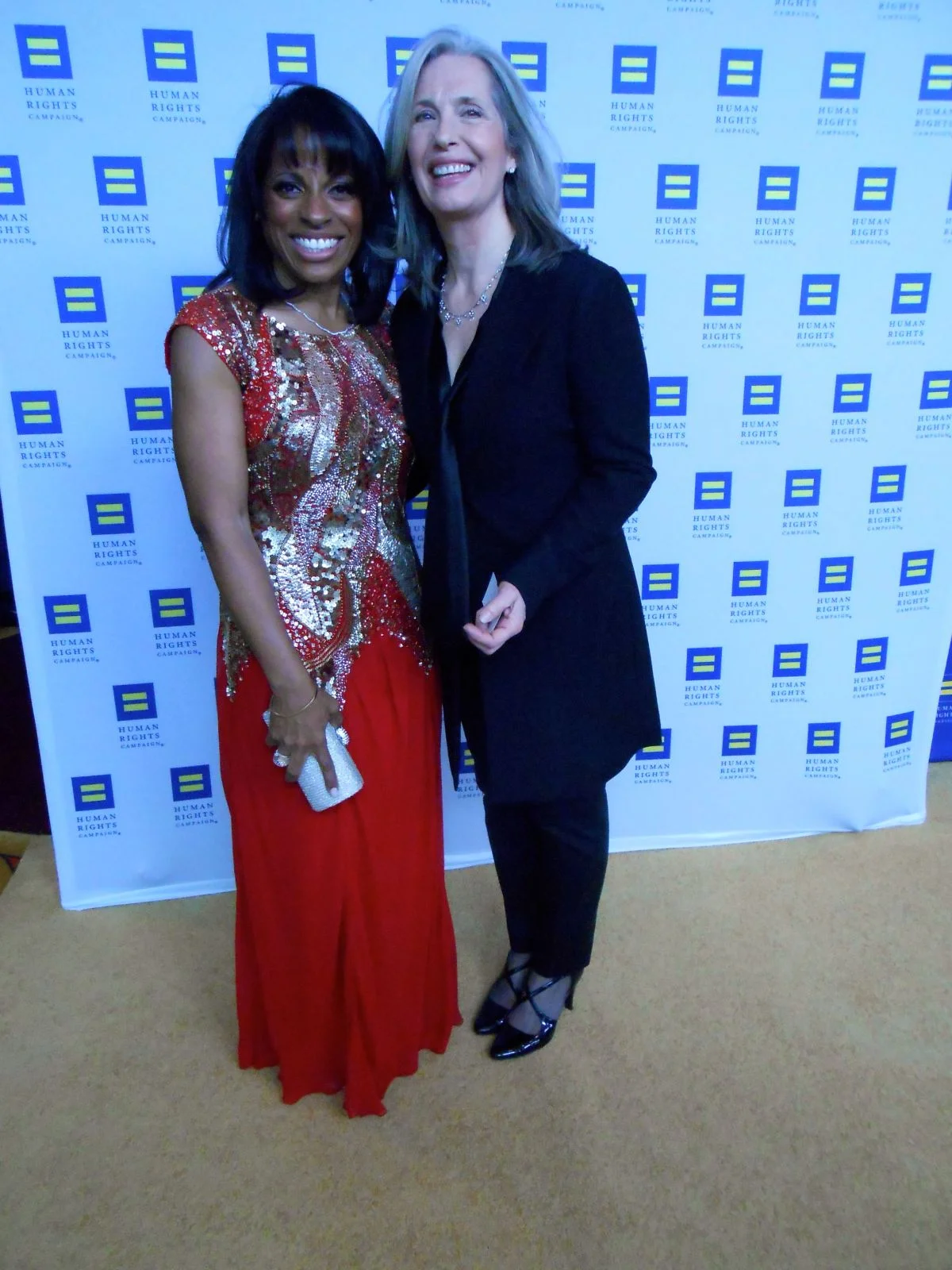 April Brown with Robin Dillard and Affinity Magazine