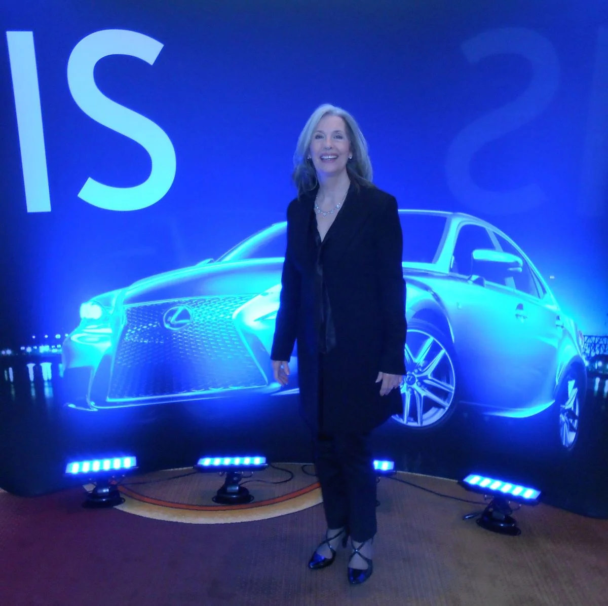 April Brown with Lexus