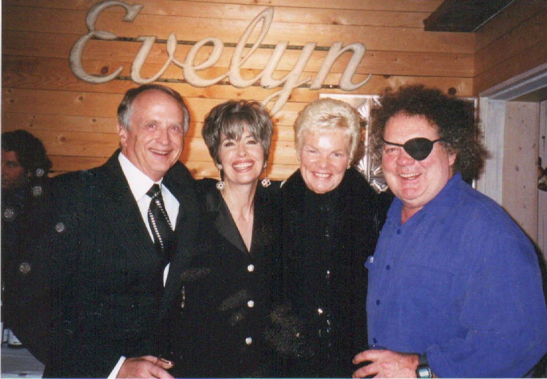 APRIL BROWN WTH DALE CHIHULY AND SPONSORS