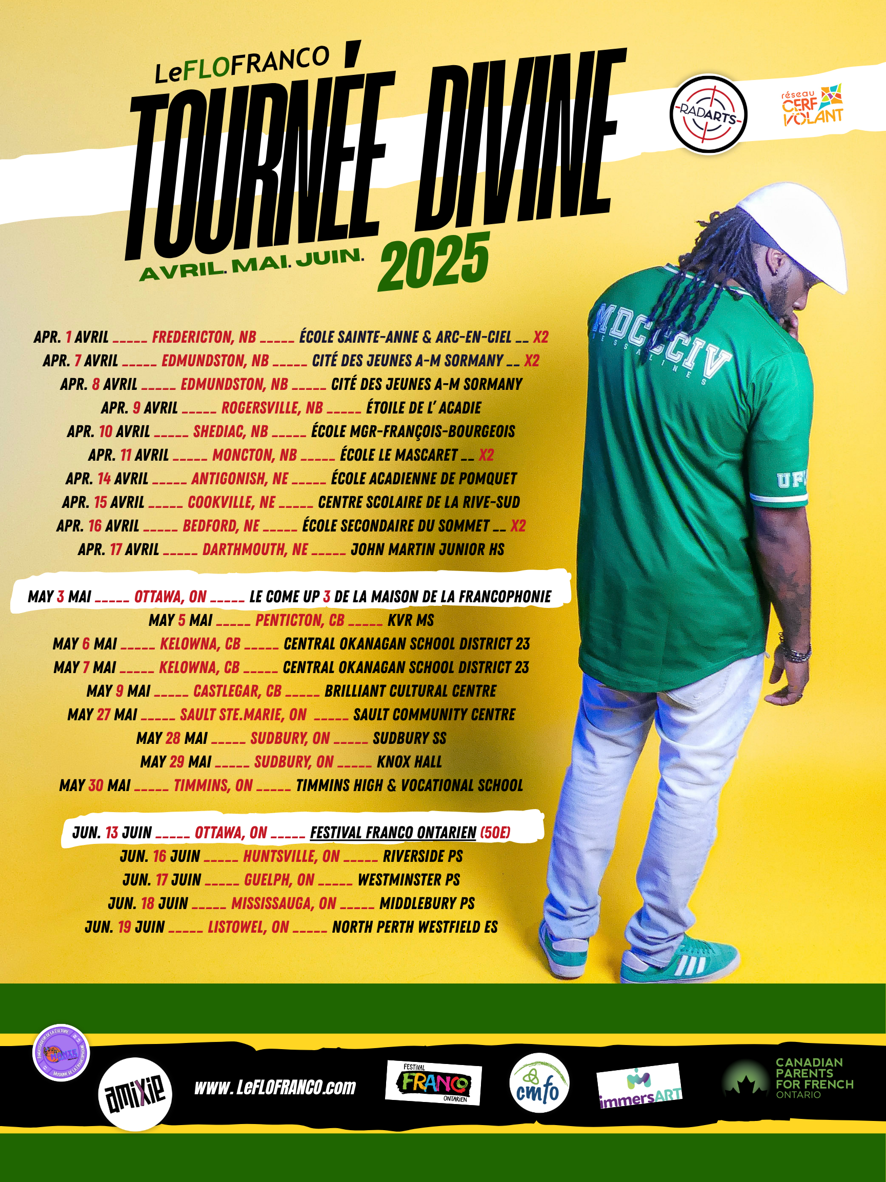 2025 LeFLOFRANCO Tournée Divine 2