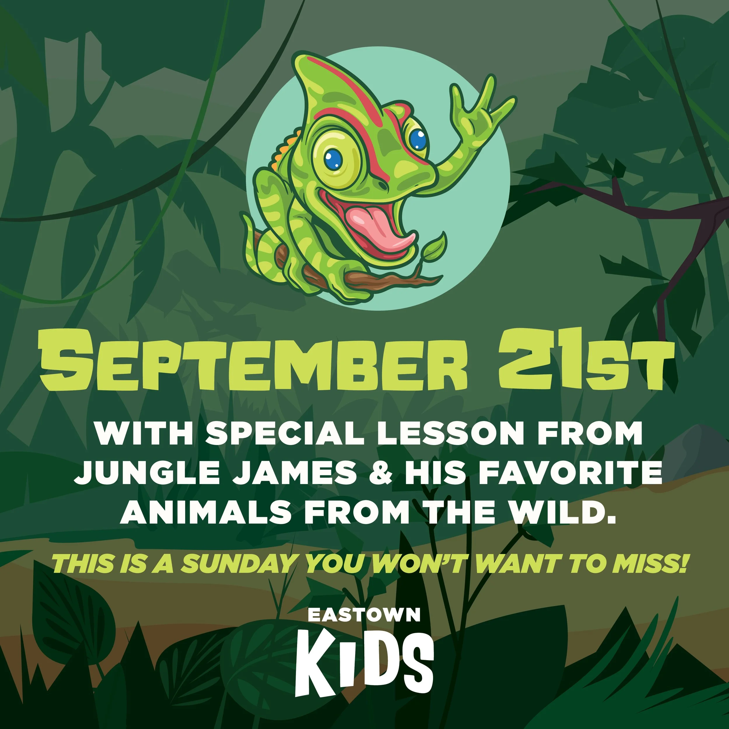 Jungle James in EKIDS!