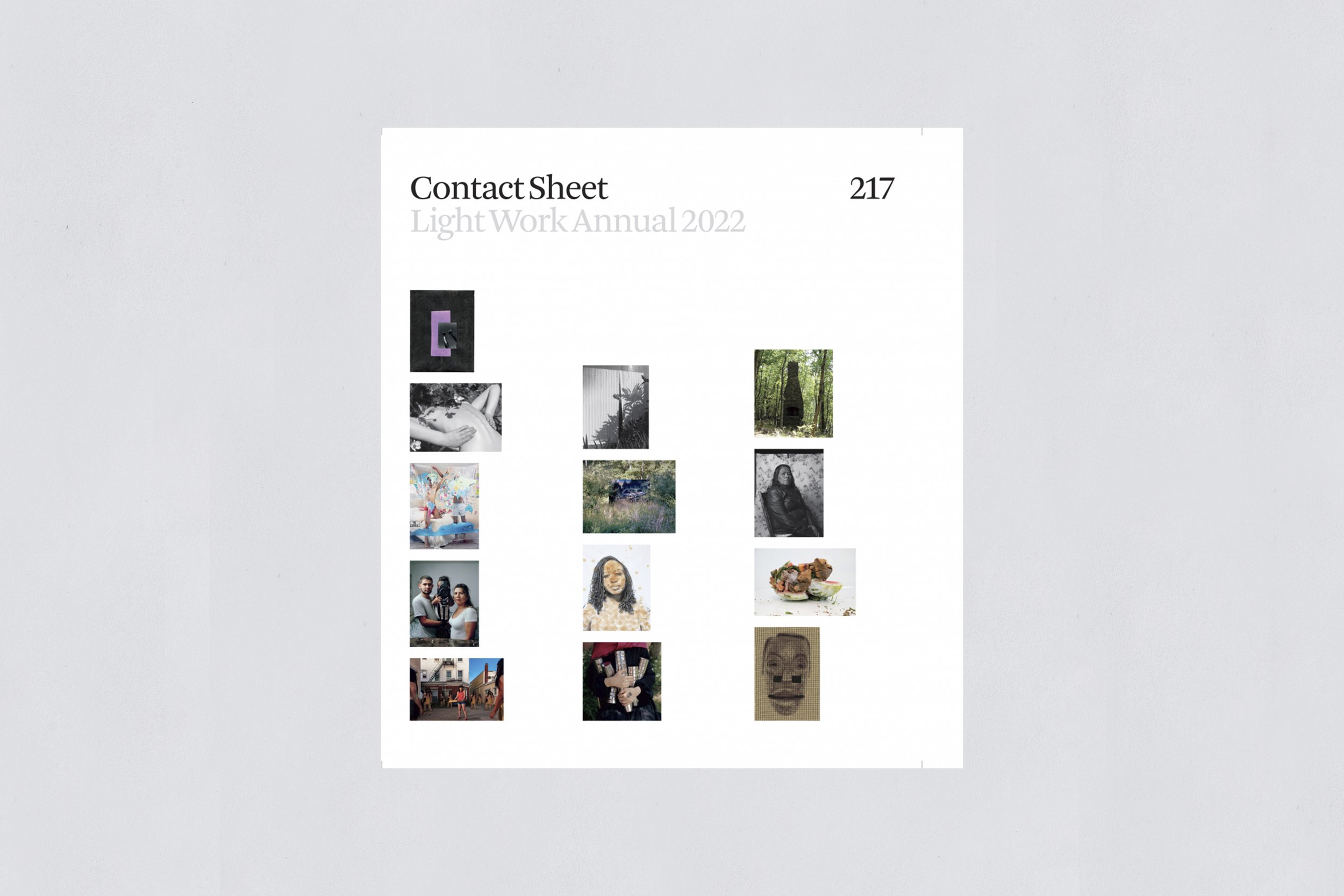 Contact Sheet 217: Light Work Annual 2022