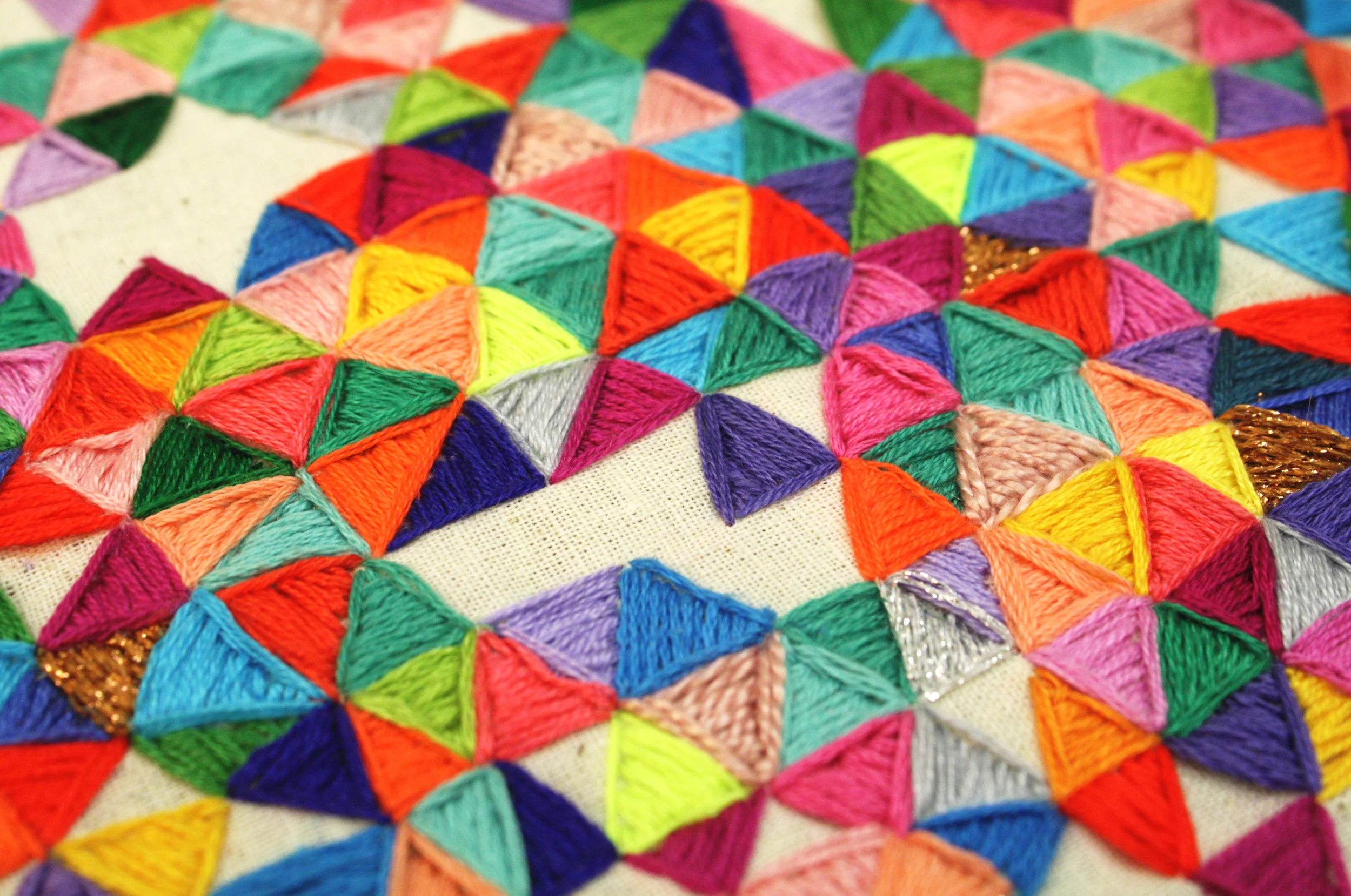 Artist's talk and embroidery workshop