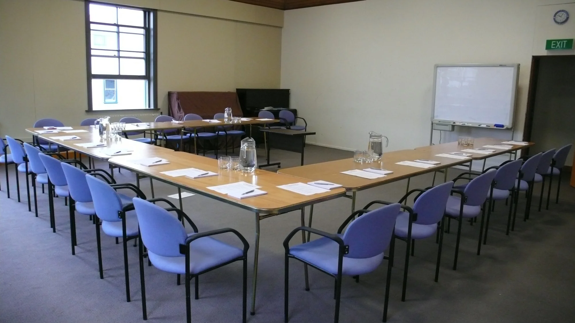 The Upper Chamber set out for a meeting