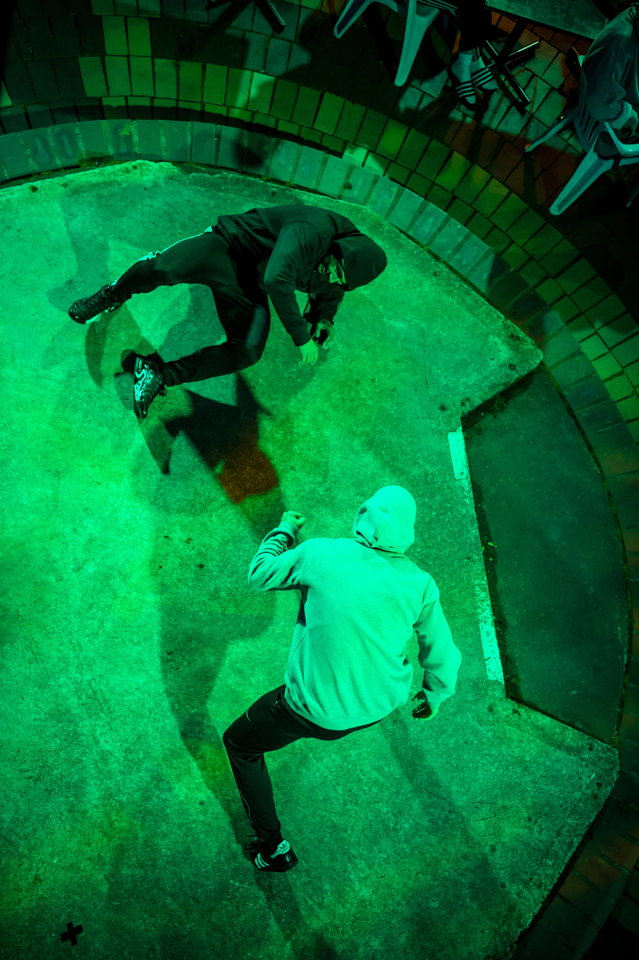 Connor and Toa take the floor at ReCut, November 2017. Photo credit Stephen A’Court.
