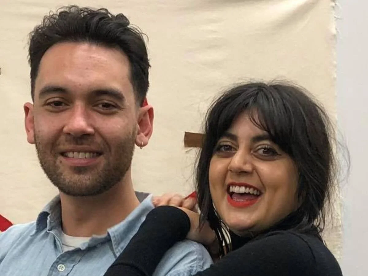 Robbie Handcock and Elisabeth Pointon