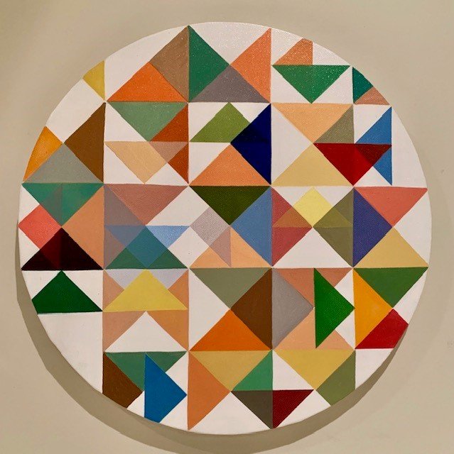 Watercolor/Acrylic painting: patterns and colours