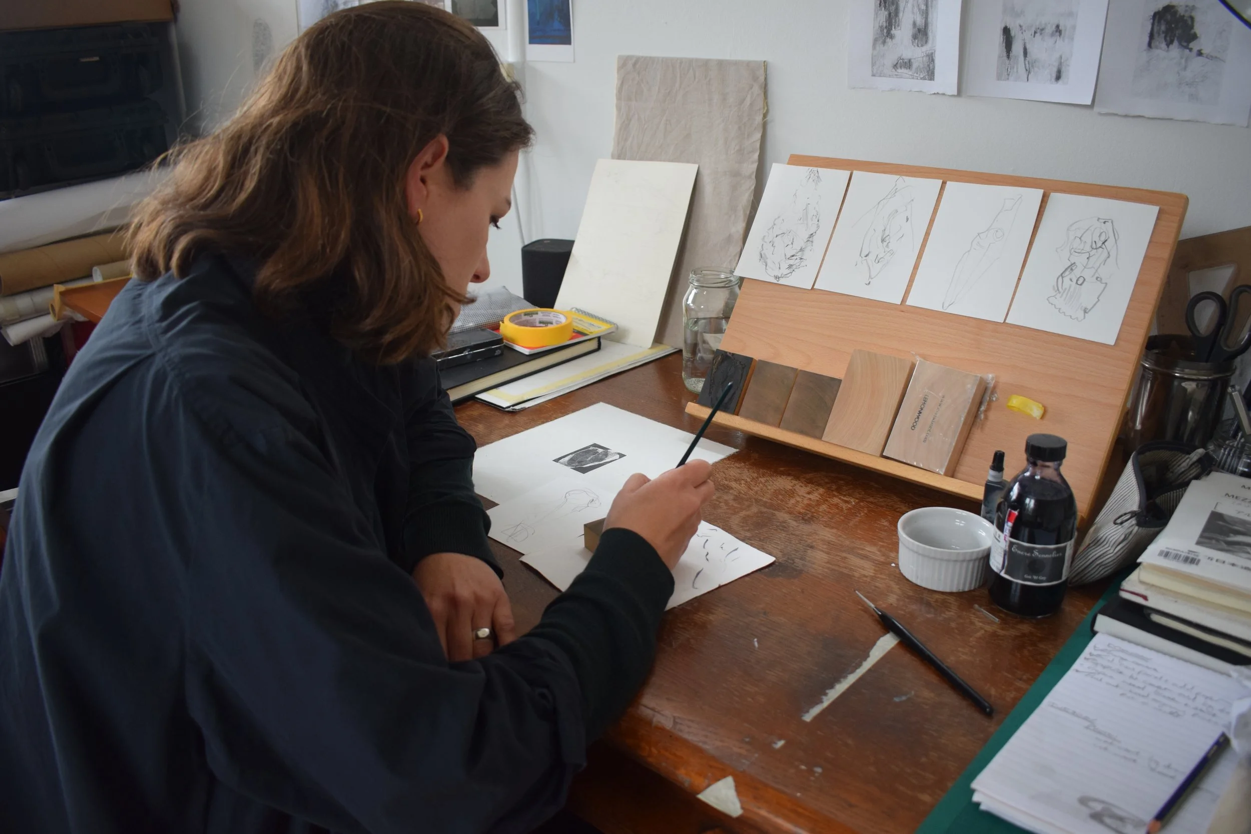 Drawing Into Print: Soundwalking