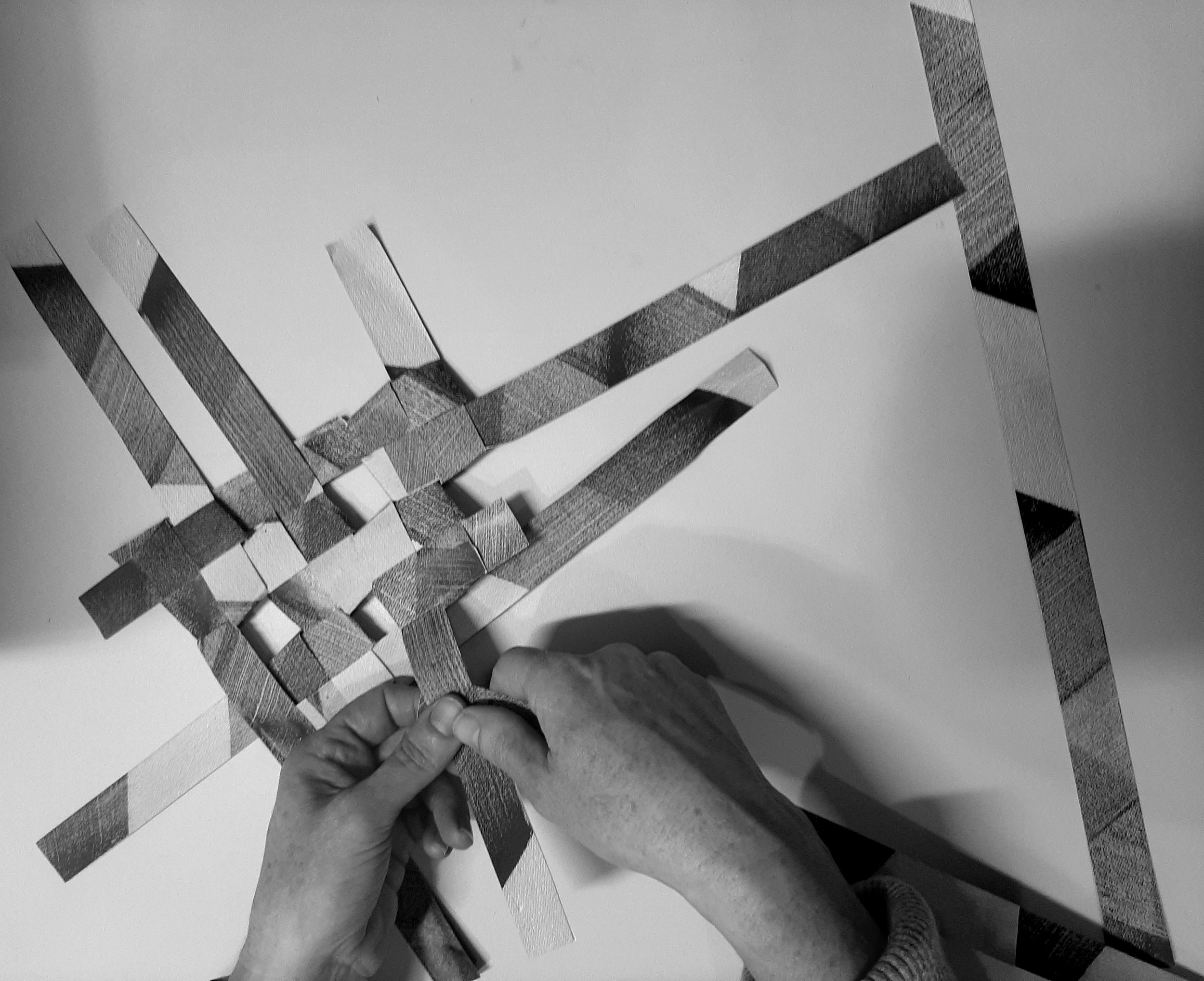 Make a collaborative woven artwork - A drop-in workshop