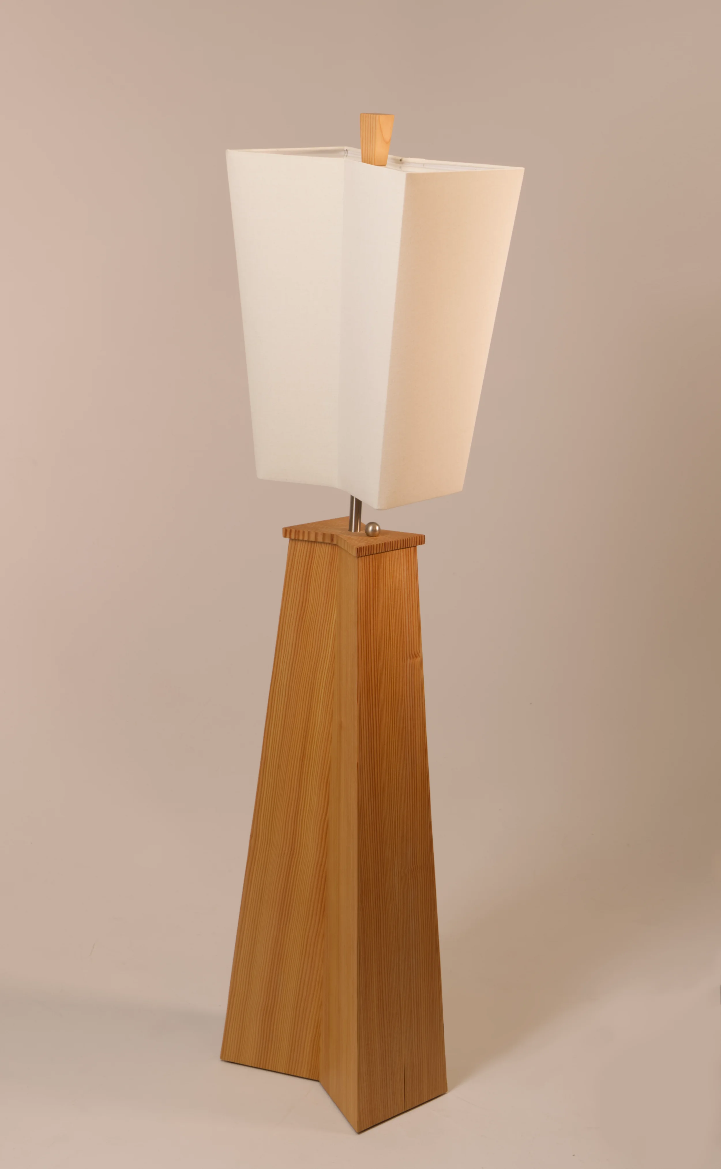 Bowtie Floor Lamp Doug Fir angle.webp