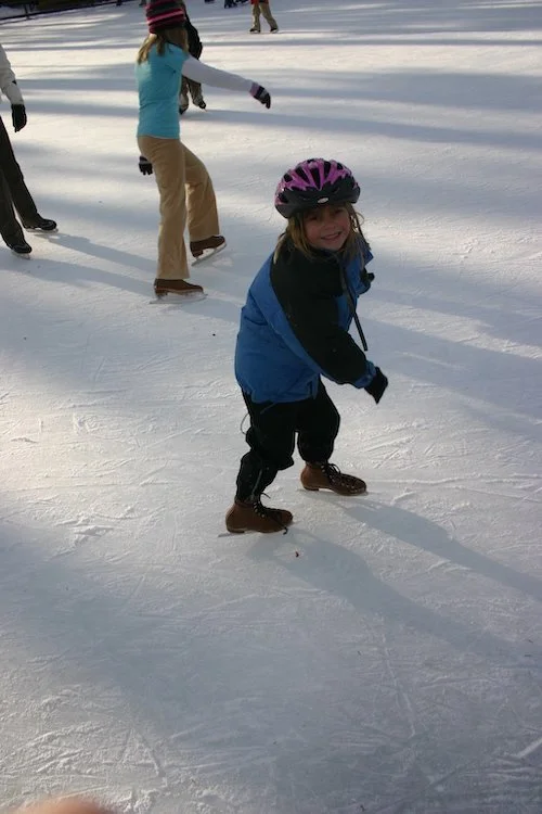 Ice Skating at Inn of the Seventh Mountain