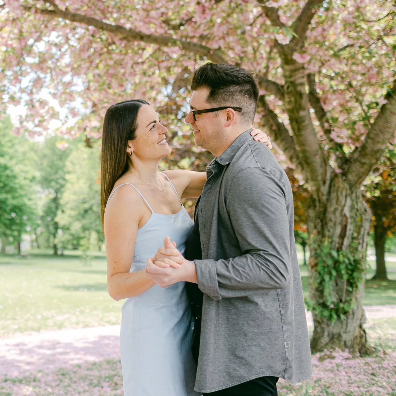Cherry Blossoms Niagara on the Lake - Margaret + Adam