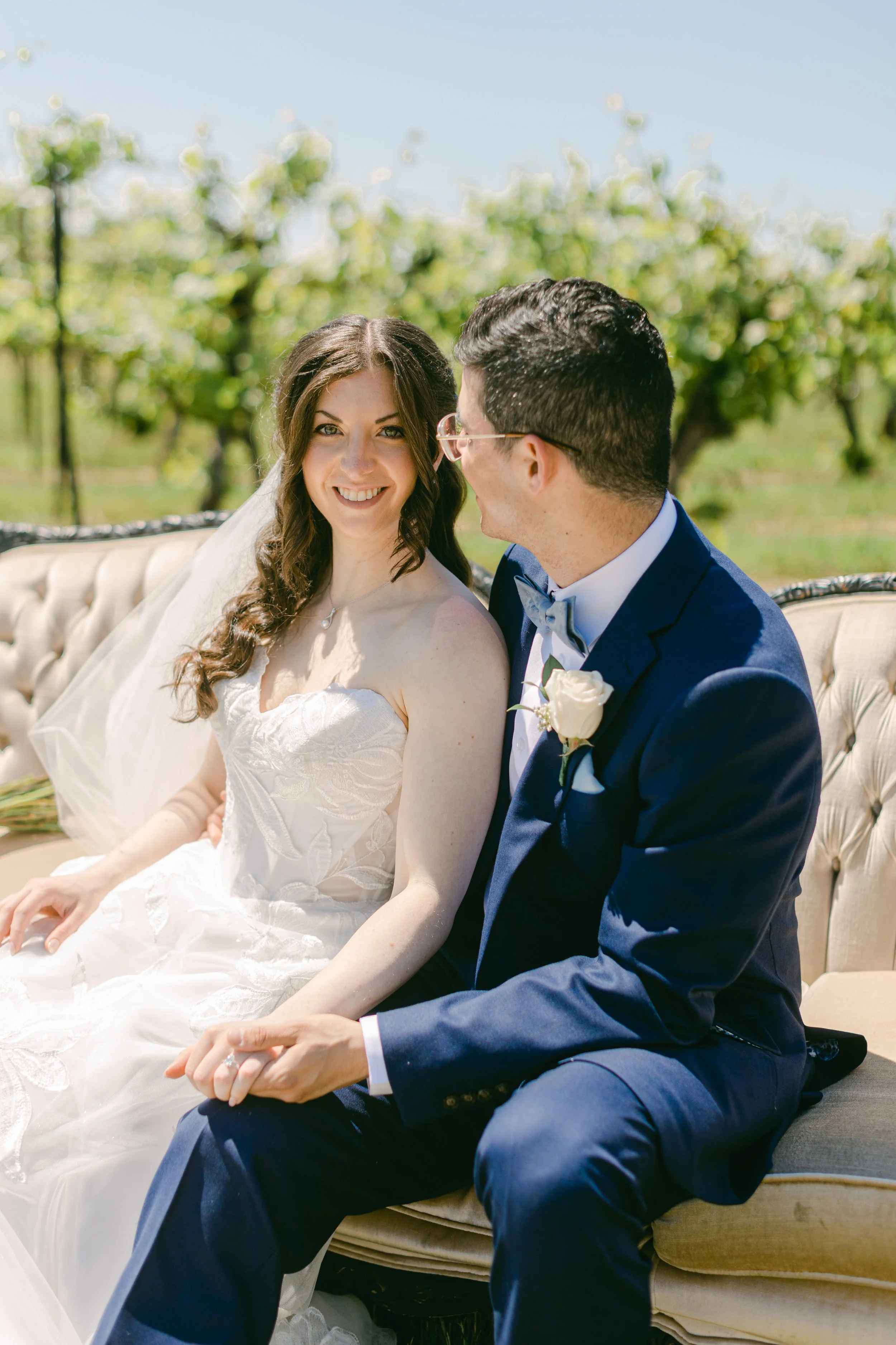 Sunny Vieni Estates Wedding - Cami + Oren