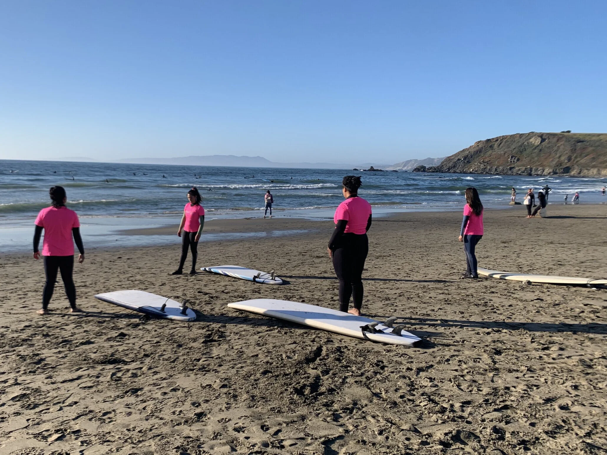 10. Young Adults at Brown Girl Surf - Ocean Safety