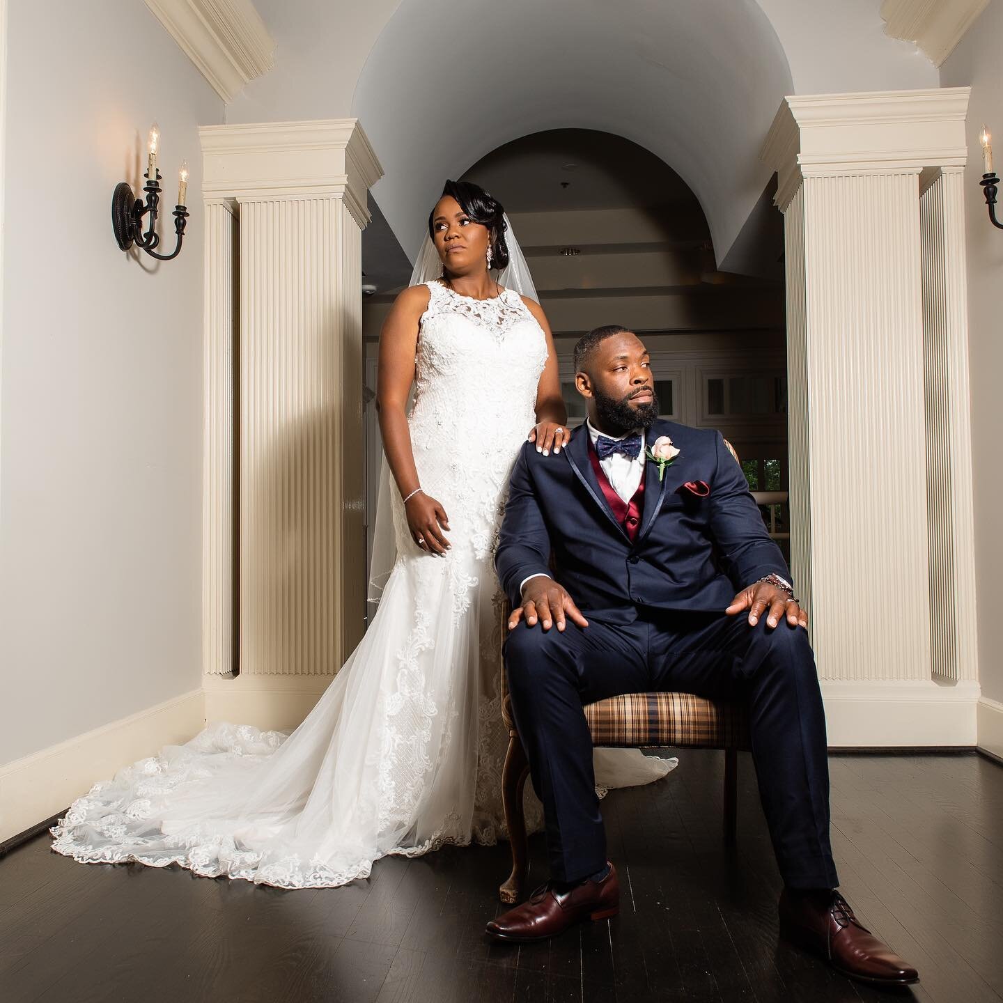 Riding till the wheels fall off 100%

Venue: @oldetownespecialevents 
Bridal Gown: @jandrewsbridal 
Tux: @menswearhouse 
MUA: @montamakeupart 
Hair: @rowe_thestylist 
Floral: @carithersflowersatlanta