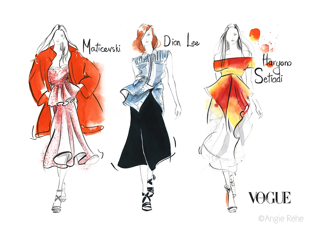 Vogue magazine - Sydney Fashion Week