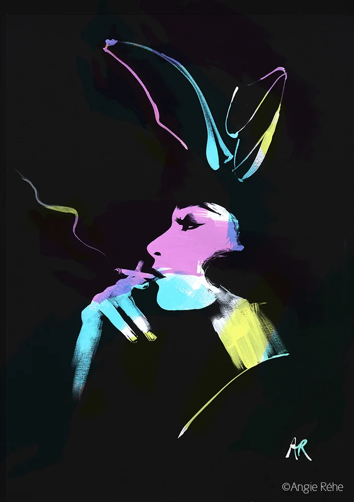 Rainbow Bunny