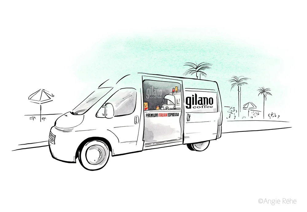 Gilano Coffee Van