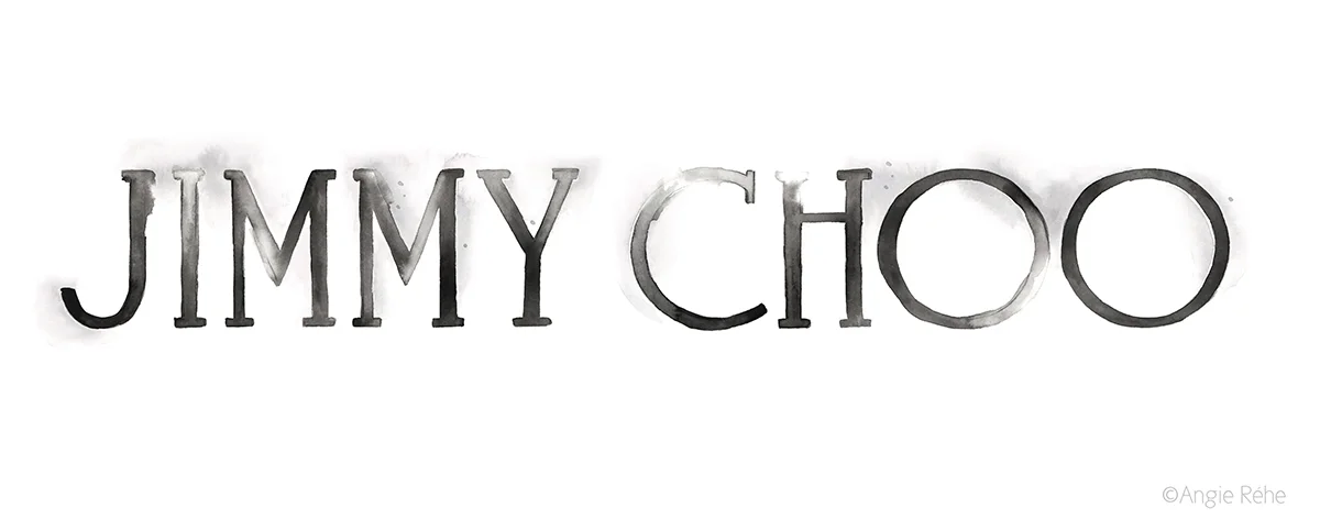 Jimmy Choo - Watercolour Logo