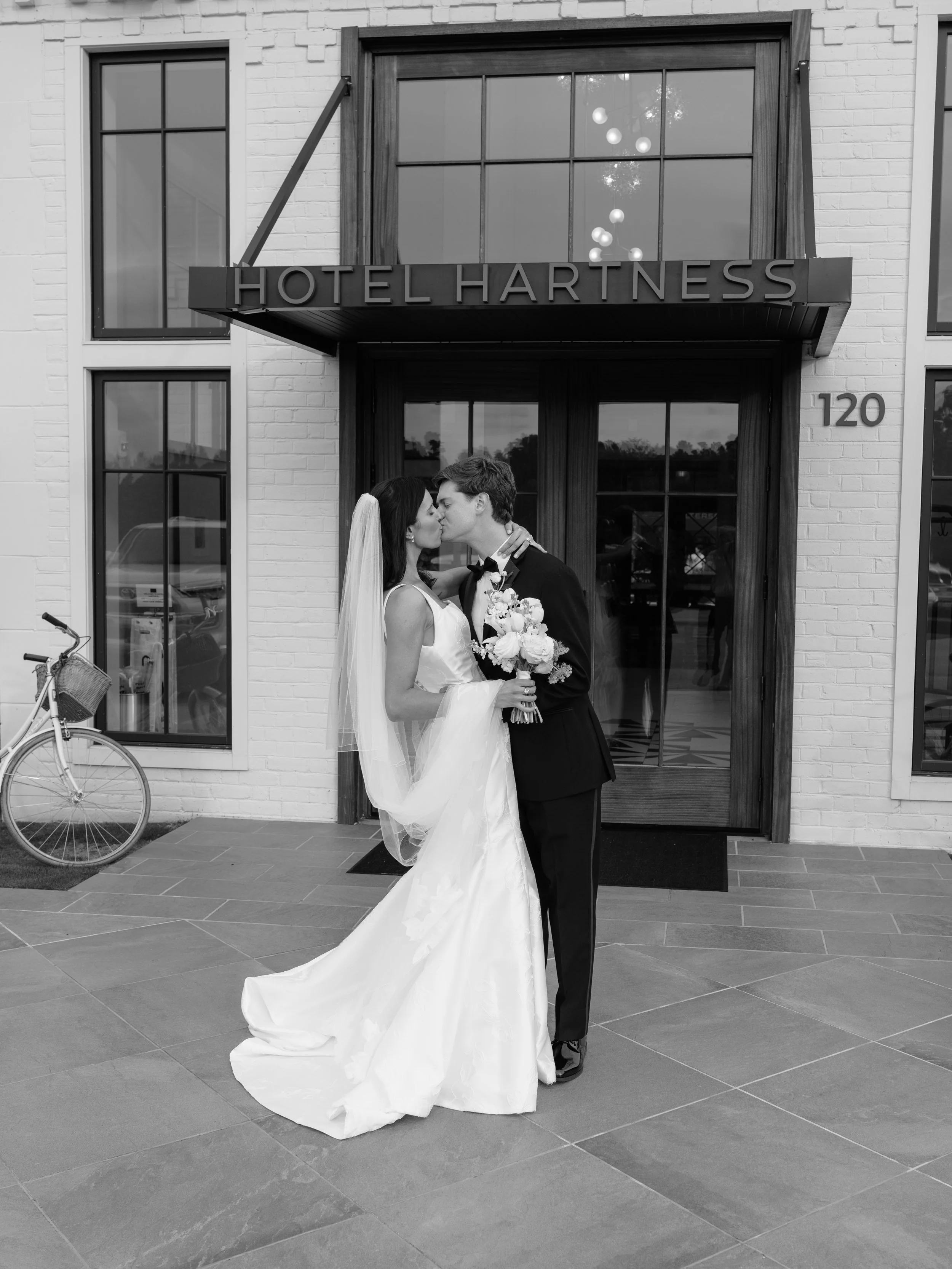 // incredible day with the ultra cool Libby &amp; Jack! 

Planning: @kelizabetheventsanddesign 
Venue: @hotelhartness 
Florals: @innseason 
HMUA: @cottonrougeandco 
Video: @willwrightfilms 
Cake: @couturecakesofgreenville 

#hotelhartnesswedding #gre