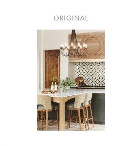 @mylightfixturesusa stole a copyrighted image from my portfolio, digitally added one of their fixtures, and used it on their website to sell their products.

They never asked for permission. They never licensed the image. They simply took years of cr
