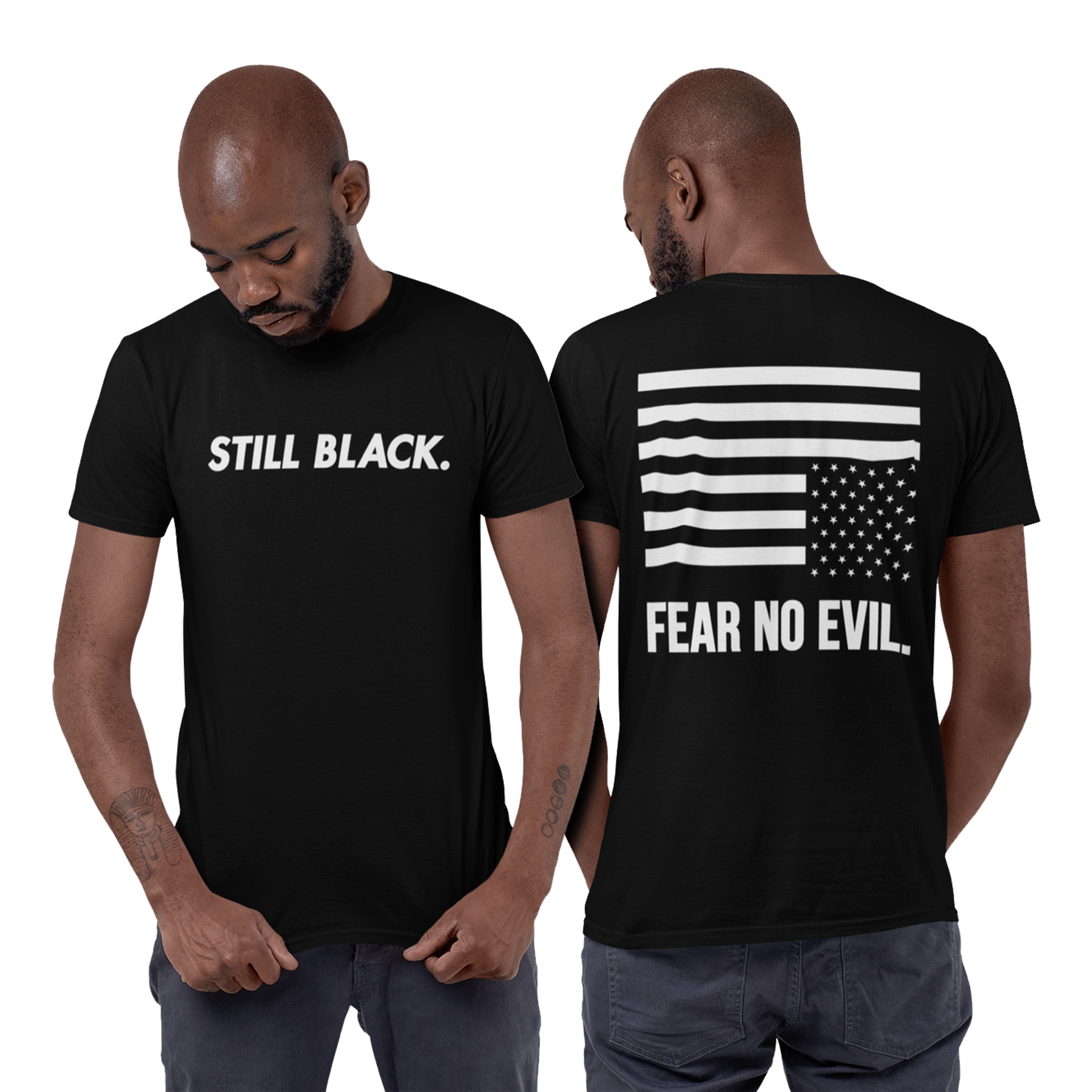 still black front and back man.png
