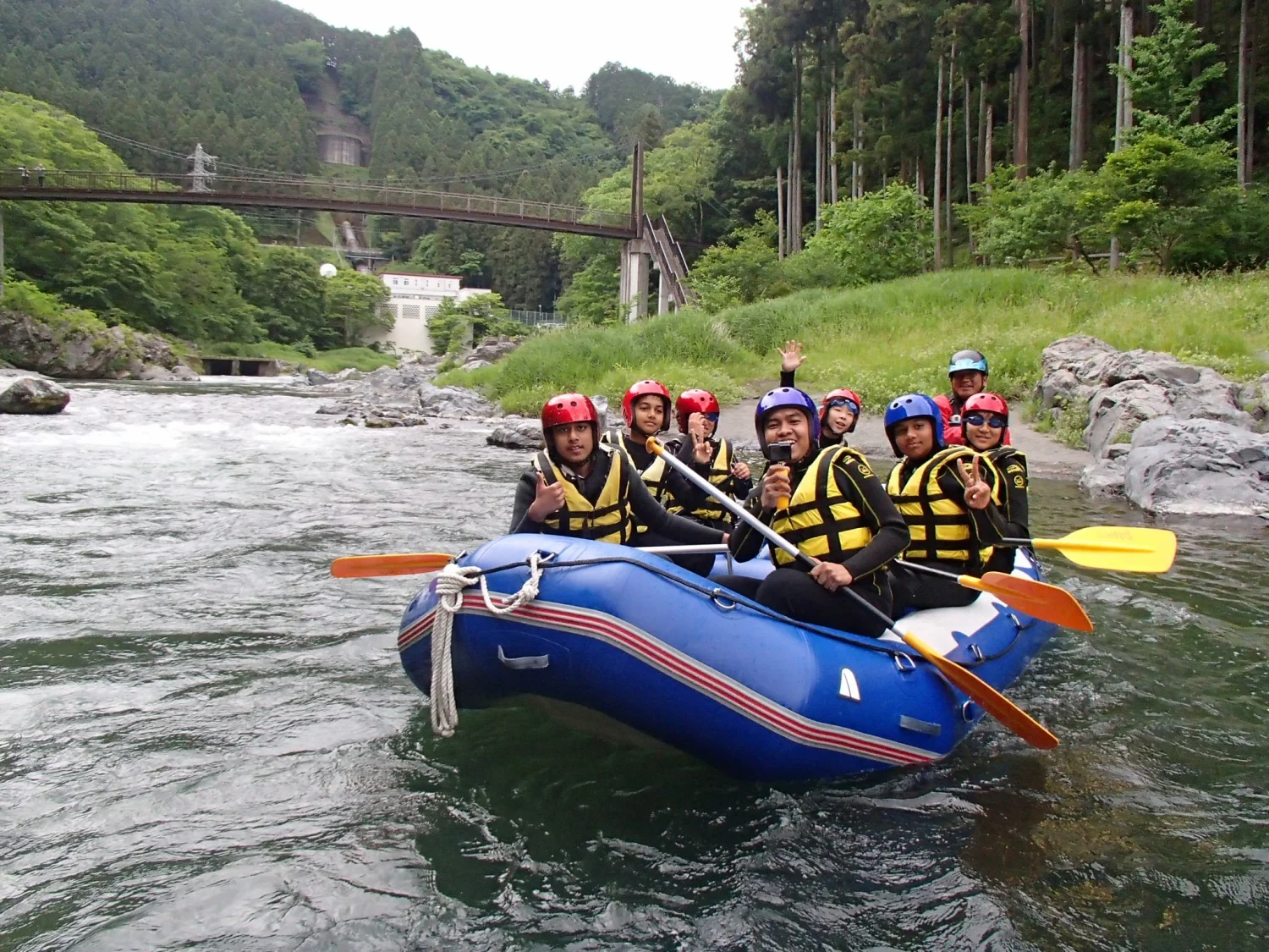Tamagawa Winds Rafting Sano International School Post Sano International School