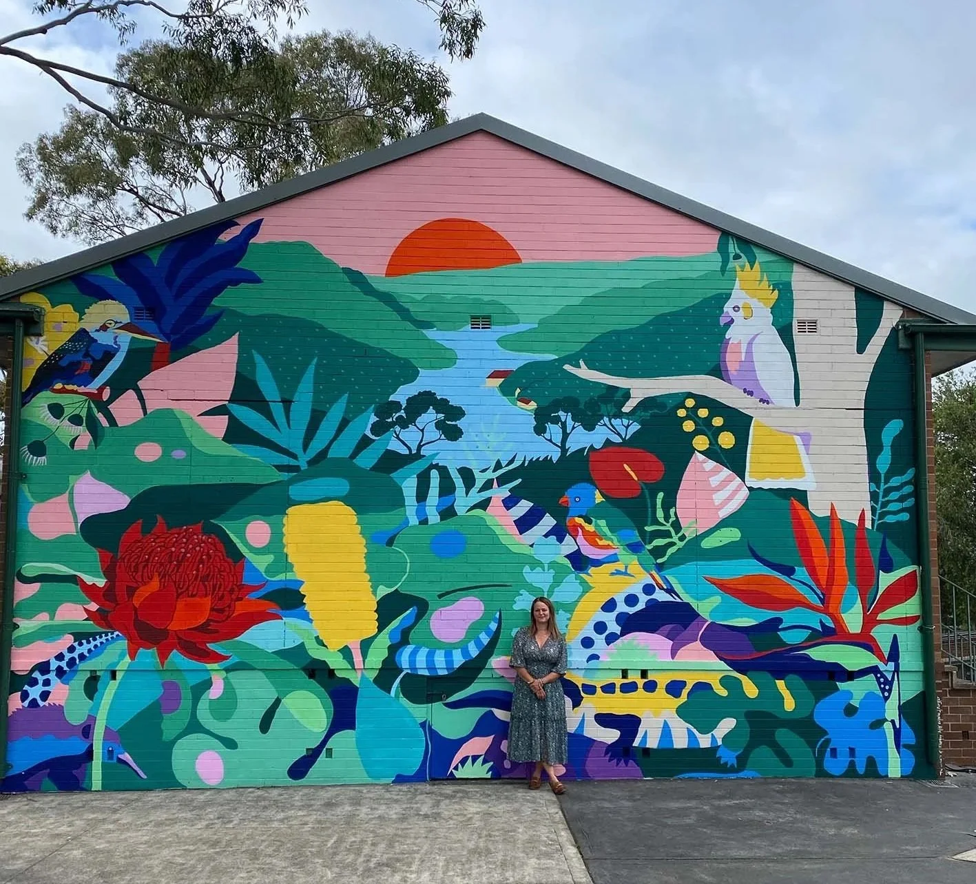 Killarney Heights mural & art workshop