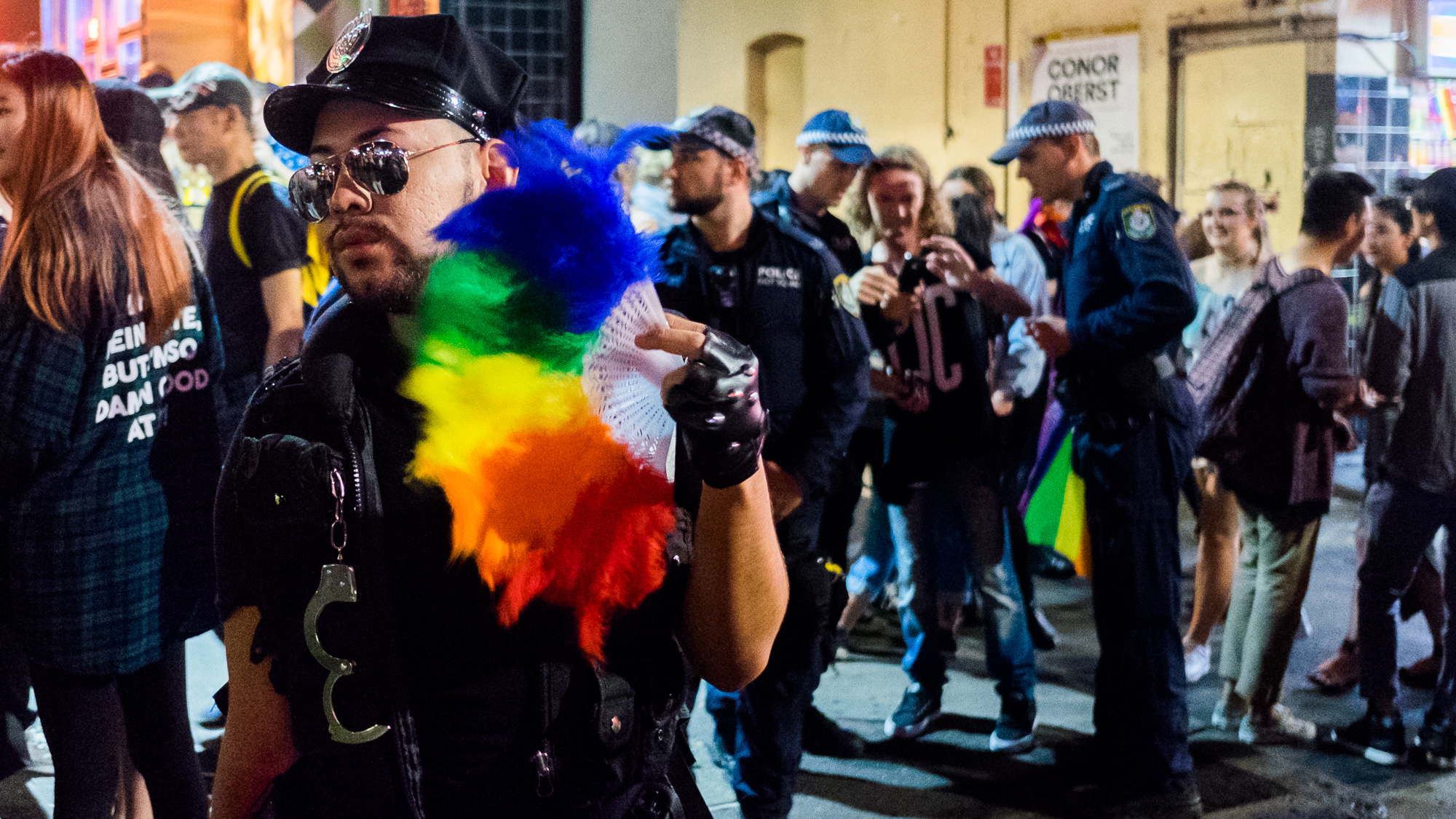 Sydney Mardi Gras - Street Portrait