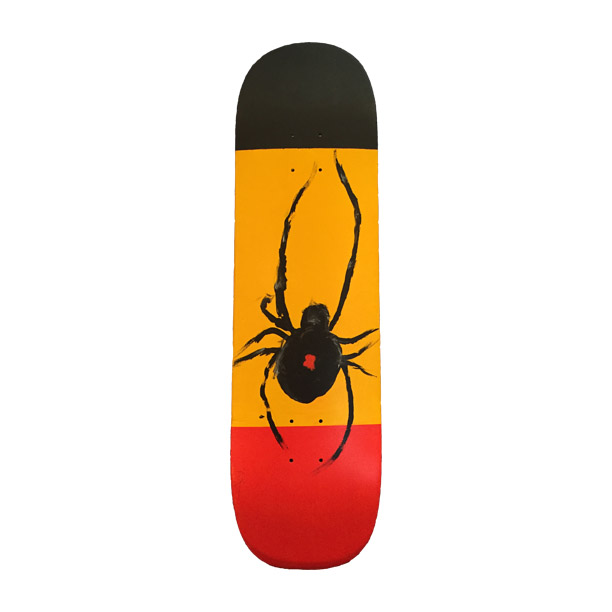 ART GARCIA - BLACK WIDOW via Laura Brodax Tile Studio