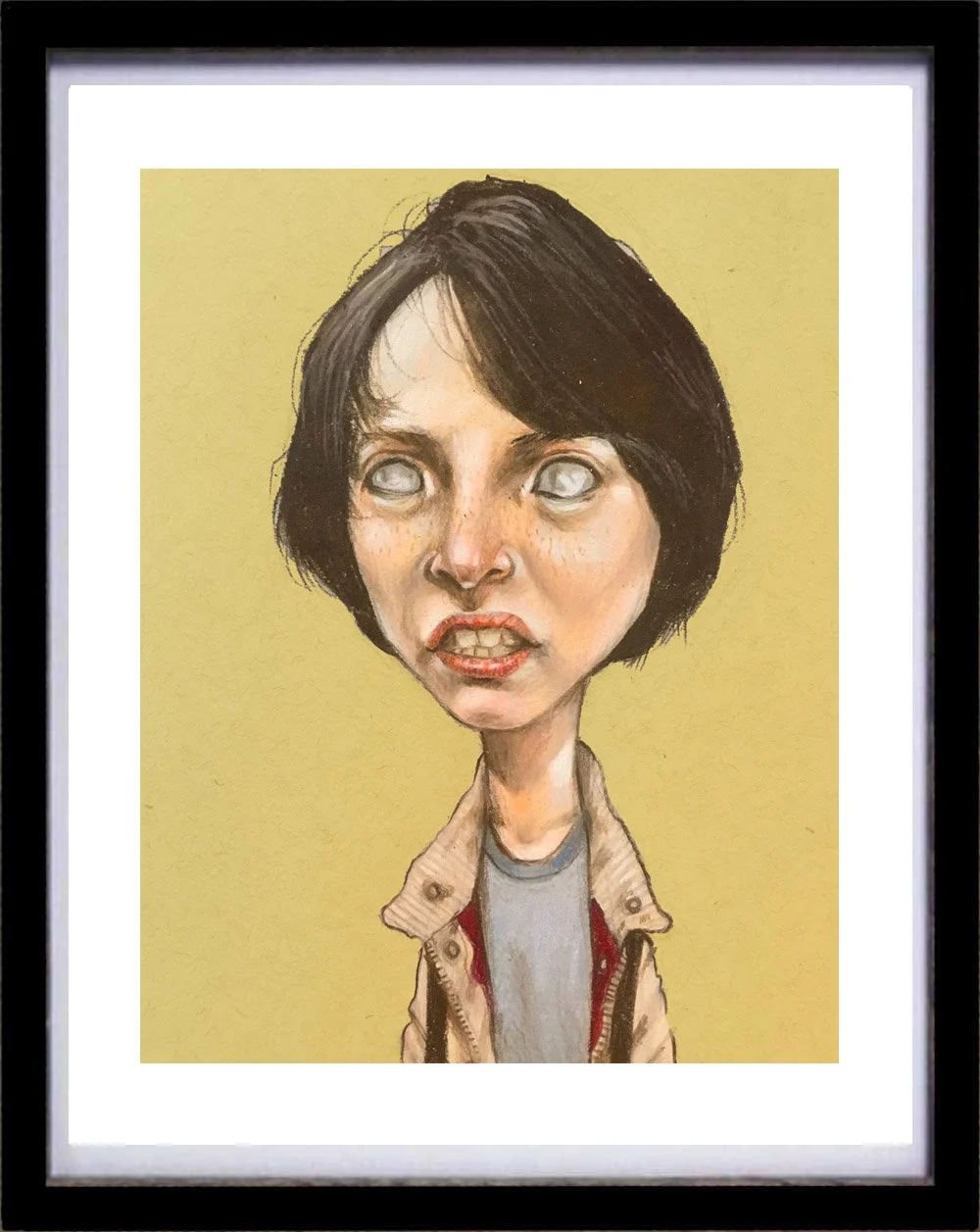 Stranger Things_Mike_FRAMED_BLACK.jpg