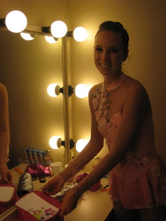 Backstage ready for our performance at the 2011 Koop Cup