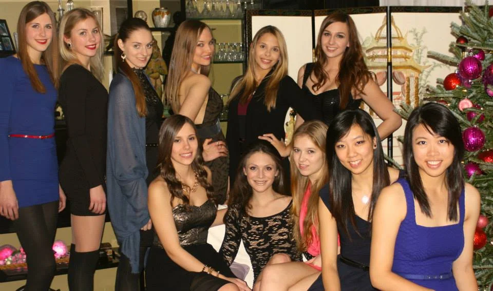 Kalev Gymnasts at the annual Christmas party