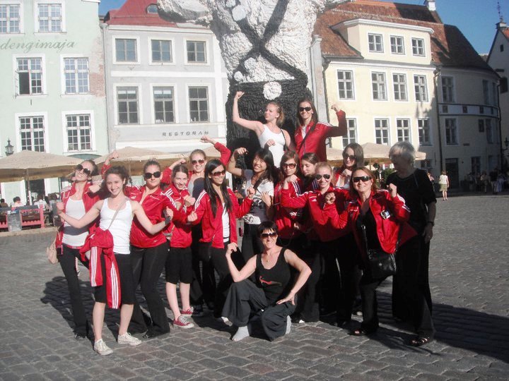 Kalev Gymnasts in Estonia 