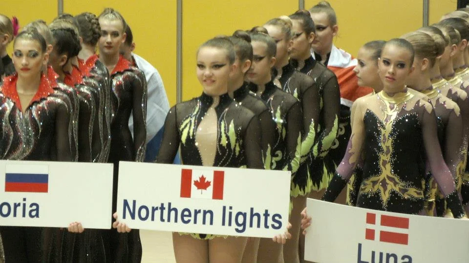 "Northern Lights" team competing in Sofia, Bulgaria 
