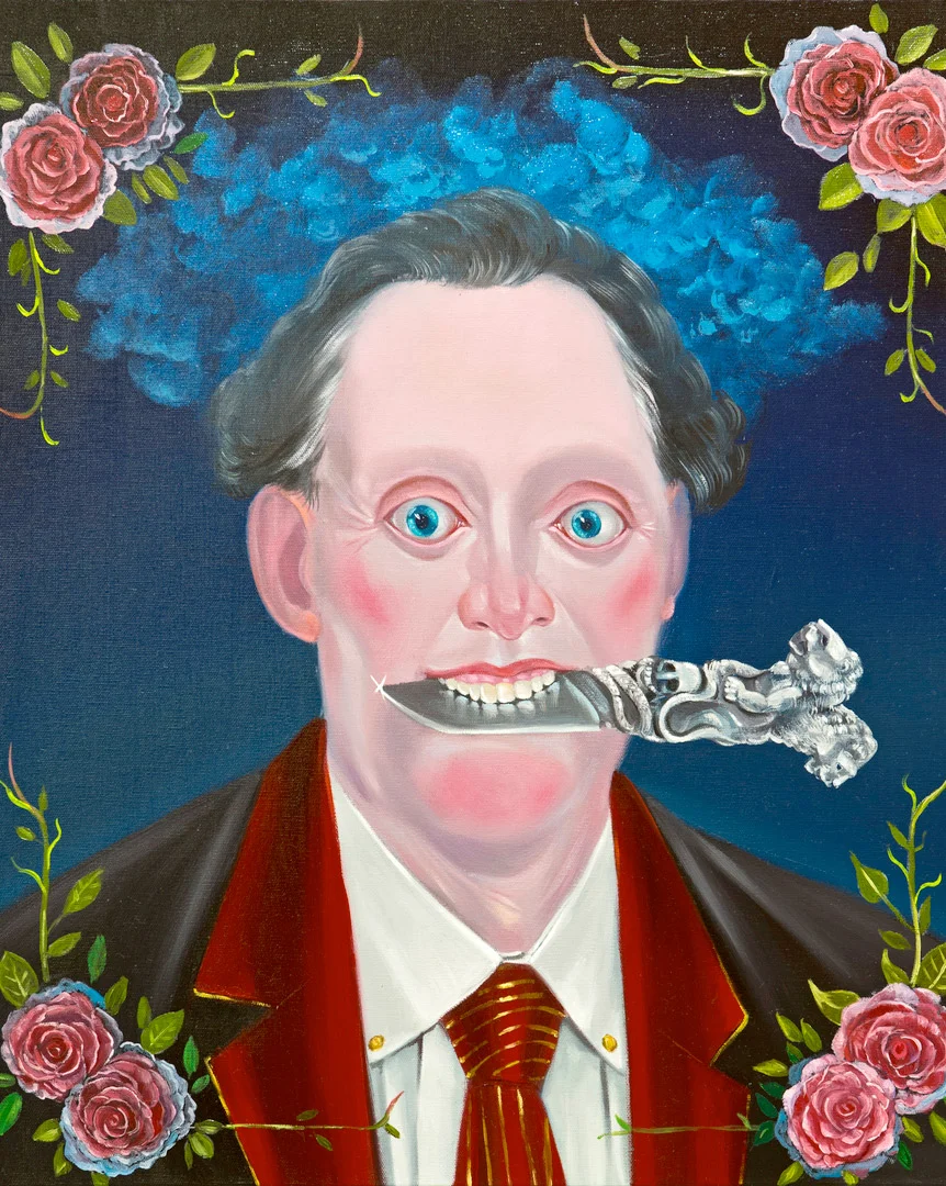 I Know Your Best Faces IV, 50x60 cm, oil on canvas, 2014 (Private Collection)