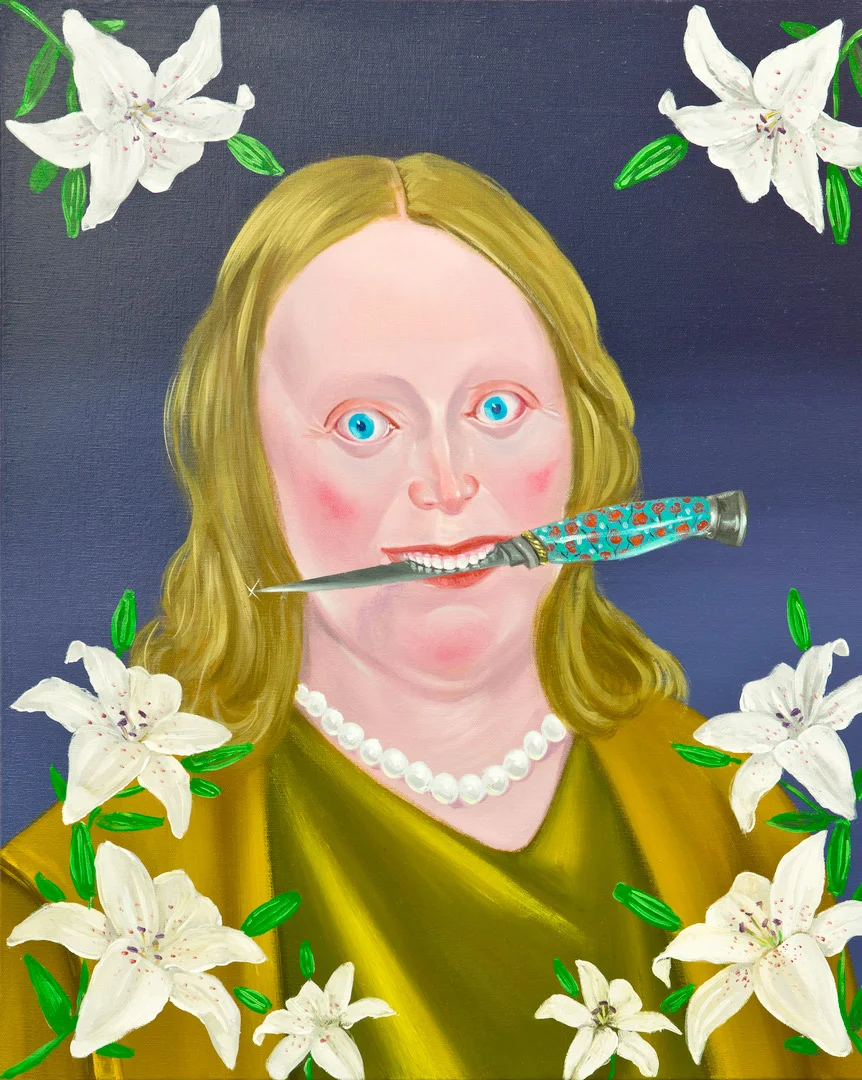 I Know Your Best Faces V, 50x60 cm, oil on canvas, 2014 (Private Collection)