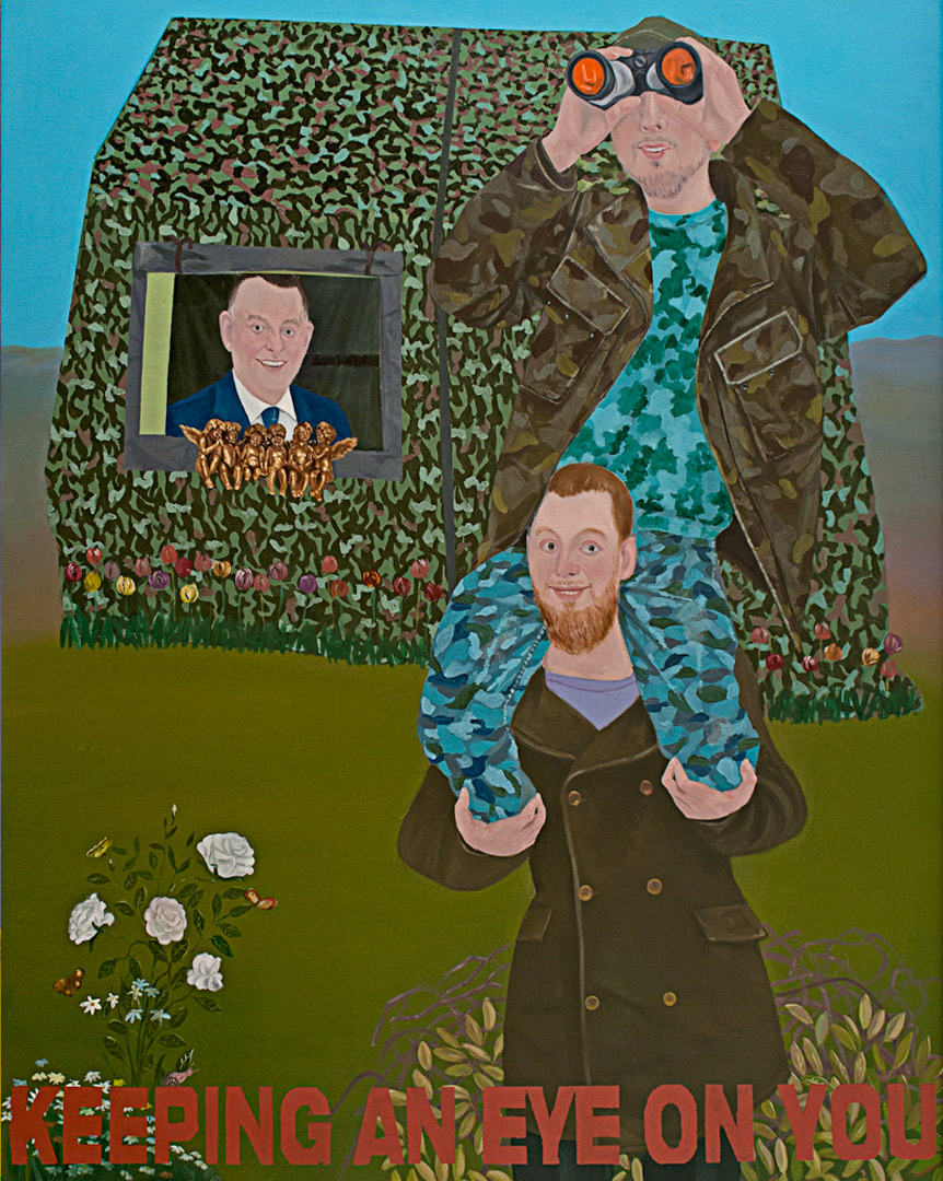  Save Me with Your Fire IV, 210x160cm, oil on canvas, 2012 