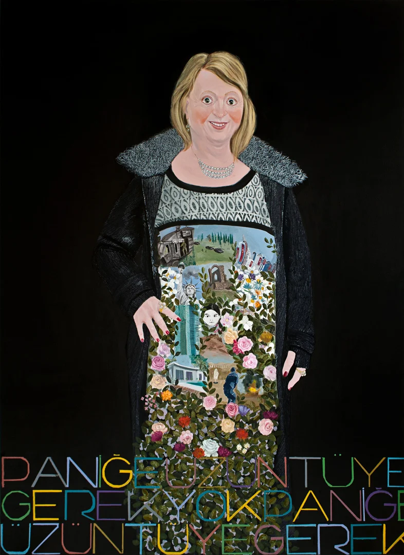 Protect Me With Your Fire I, 210x150cm, oil on canvas, 2012 (Private Collection) 