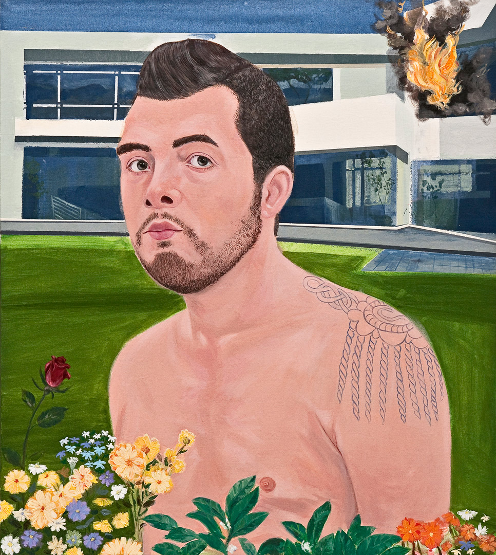 I Believed in You; I Trusted in you II, 80x90cm, oil on canvas, 2011 (Private Collection)