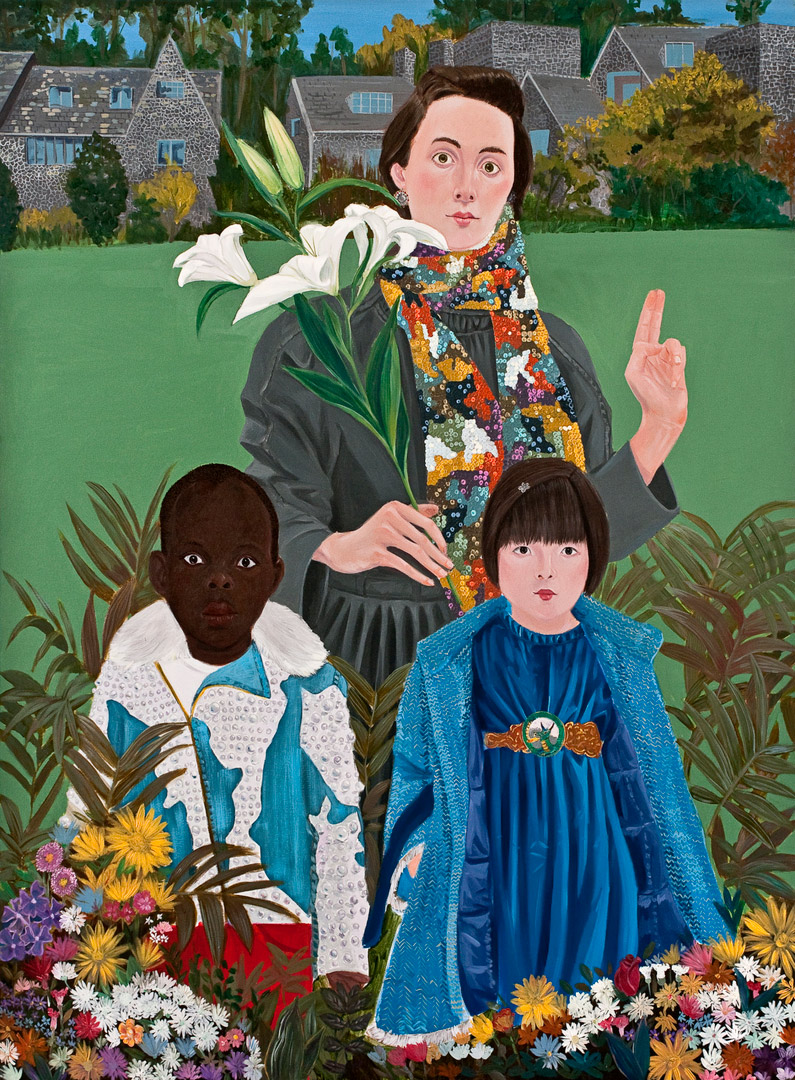 Inheritance Passes From Father to Son VII, 190x140cm, oil on canvas, 2011 (Private Collection)
