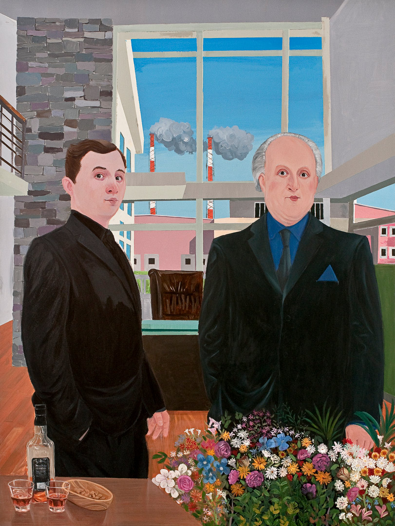  Inheritance Passes From Father to Son IV, 190x140cm, oil on canvas, 2011  (Private Collection) 