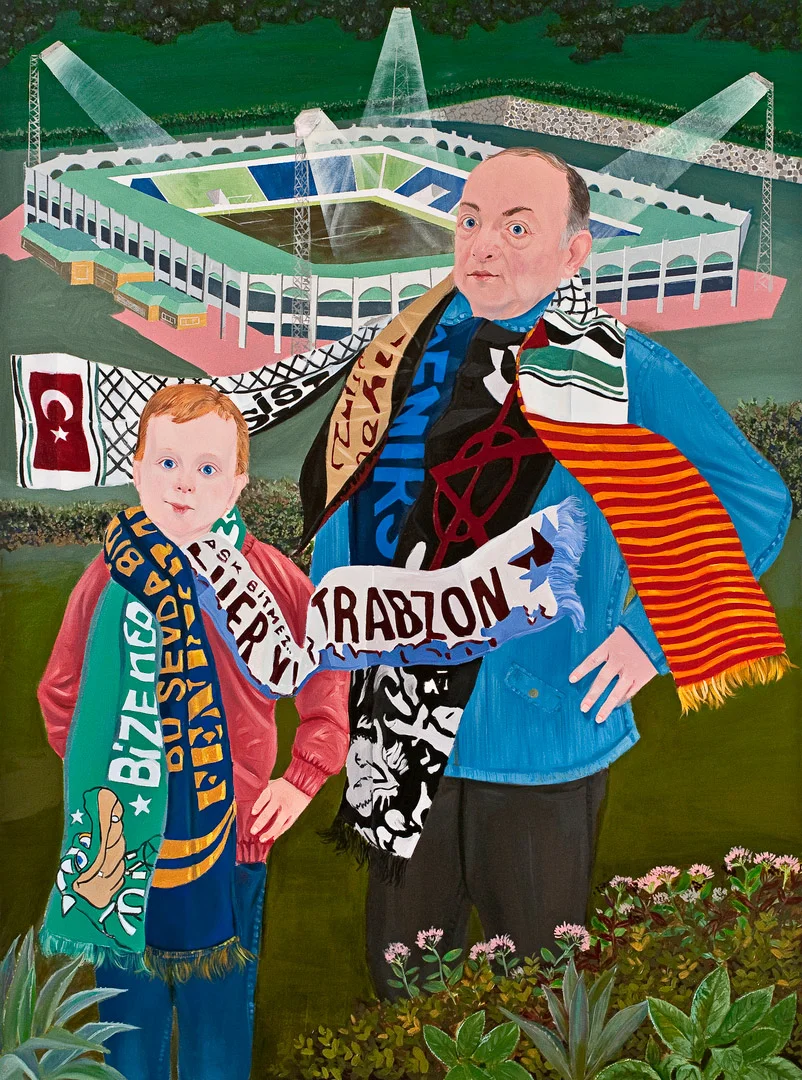 Inheritance Passes From Father to Son VI, 190x140cm, oil on canvas, 2011 (Private Collection)
