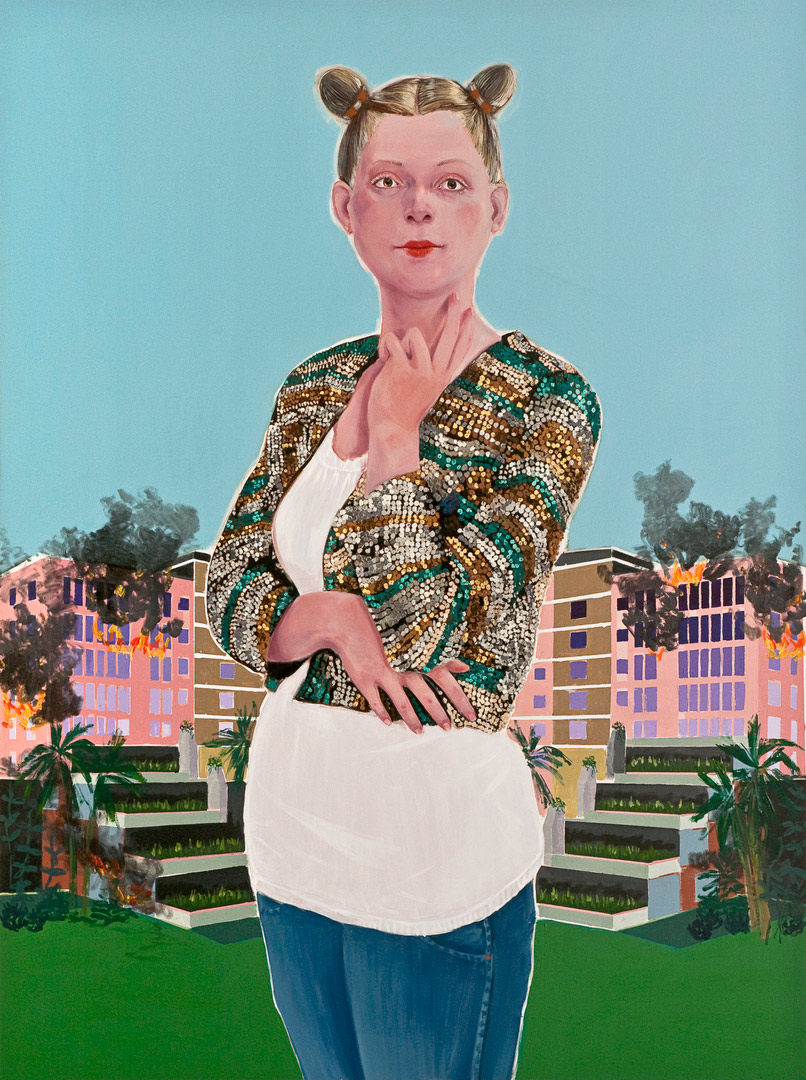  The Rich Cry Too VII, 190x140cm, oil on canvas, 2010  (Private Collection) 