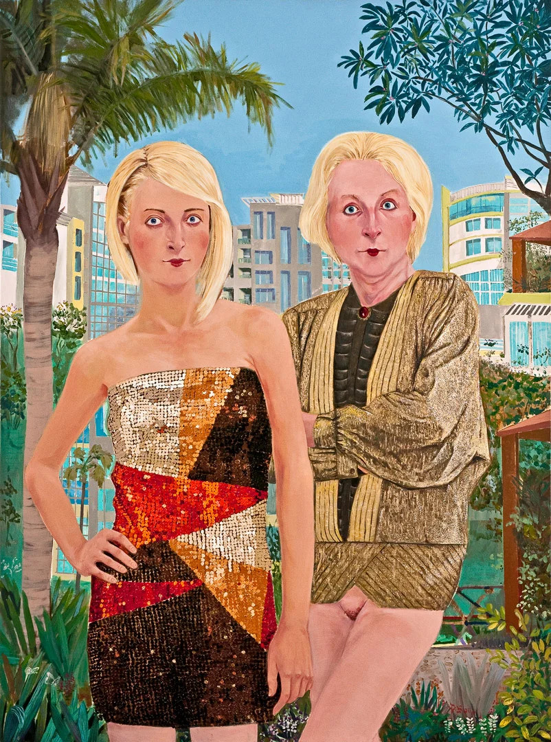 Inheritance Passes From Father to Son IV, 190x140cm, oil on canvas, 2011 (Private Collection)