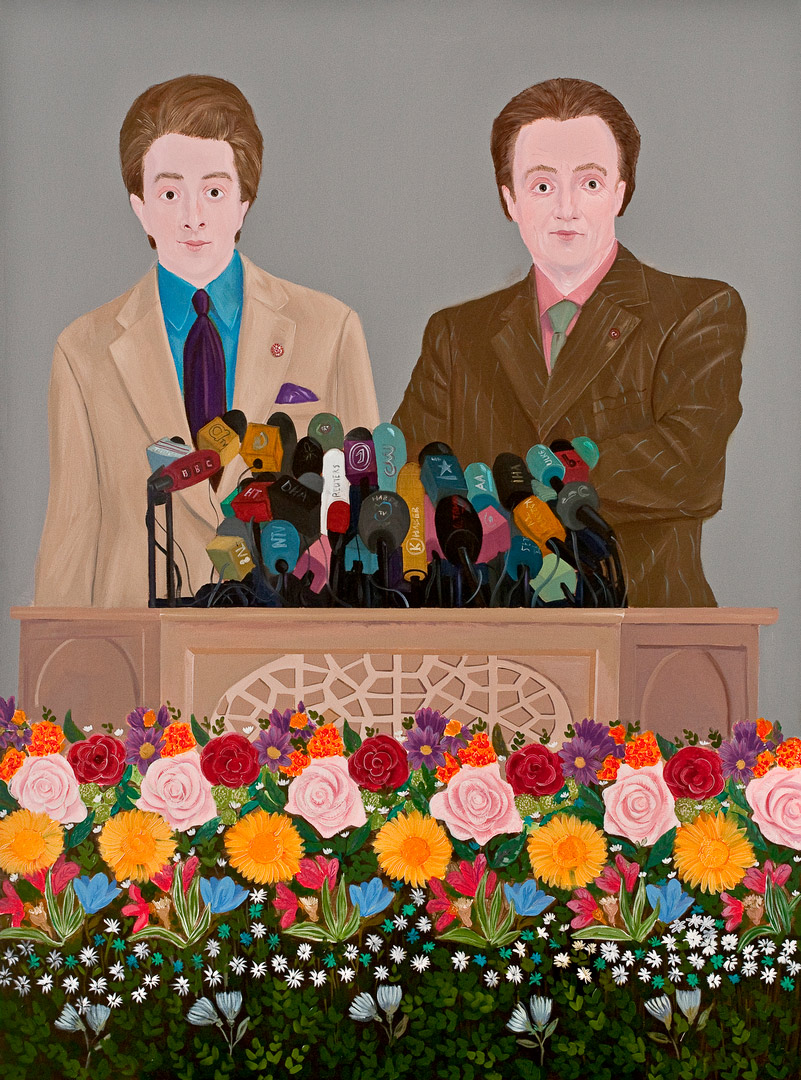  Inheritance Passes From Father to Son VII, 190x140cm, oil on canvas, 2011  (Private Collection) 