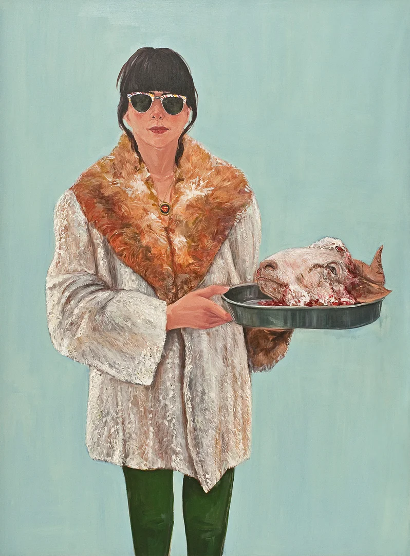 The Head, 190x140cm, oil on canvas, 2010 (Private Collection)